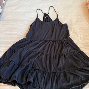 Volcom Black Racerback Tank Dress